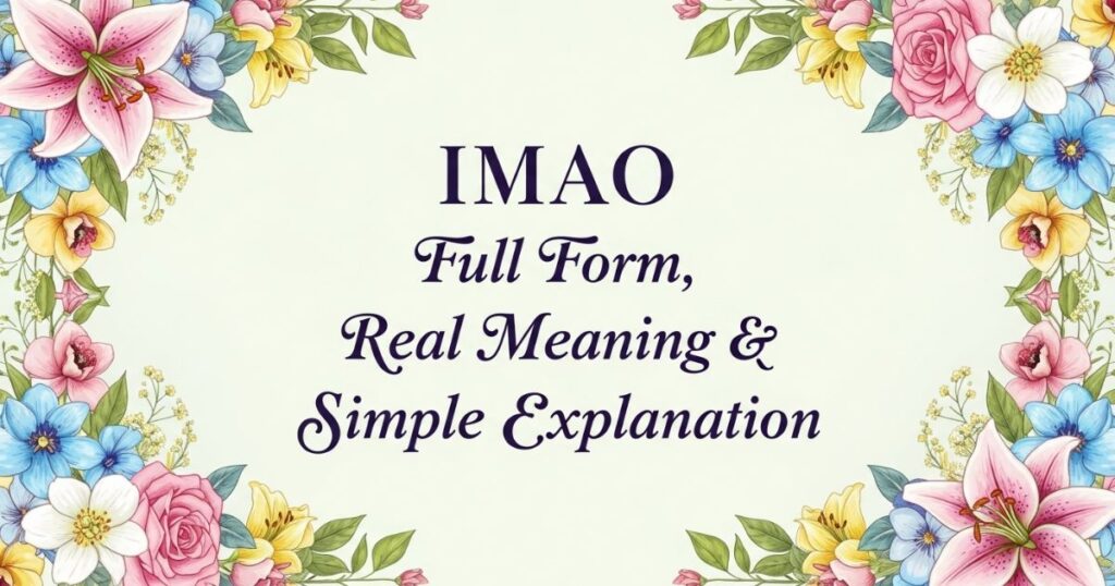 IMAO Full Form, Real Meaning & Simple Explanation