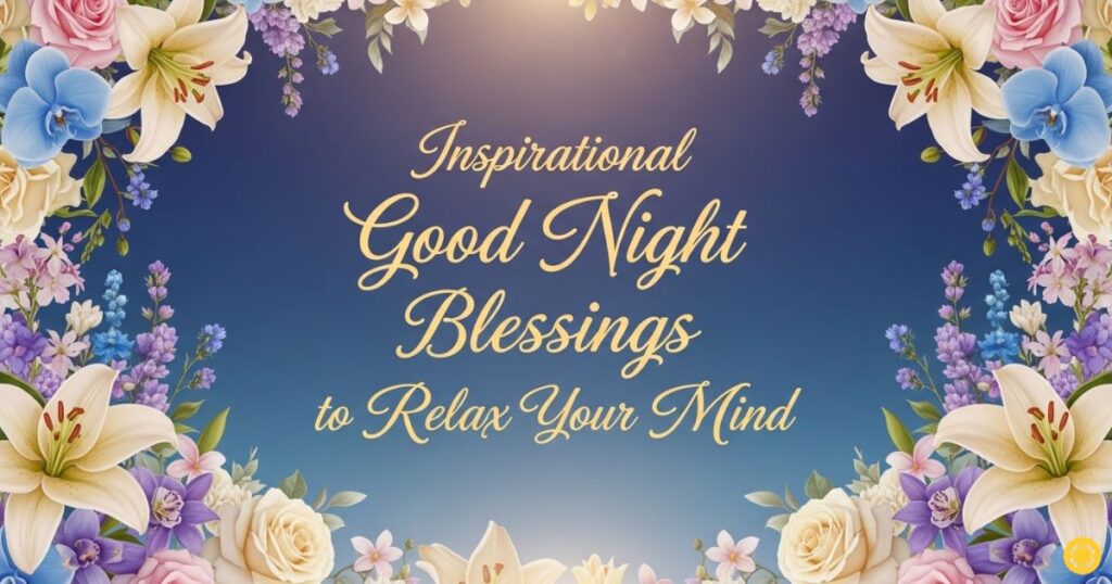 Inspirational Good Night Blessings to Relax Your Mind