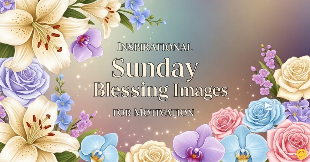 Inspirational Sunday Blessing Images for Motivation