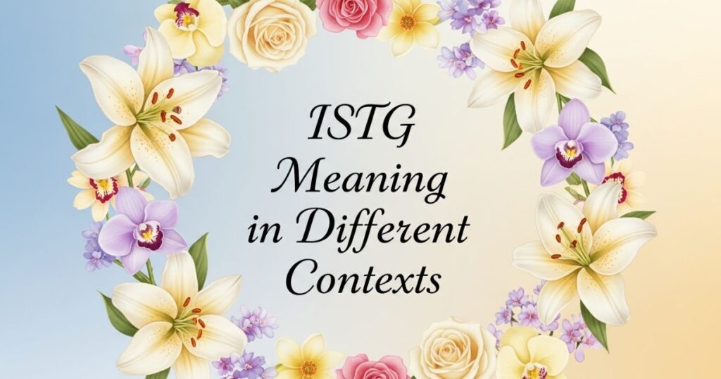ISTG Meaning in Different Contexts