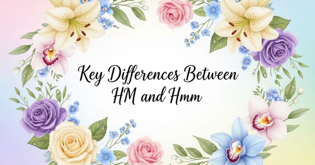 Key Differences Between HM and Hmm