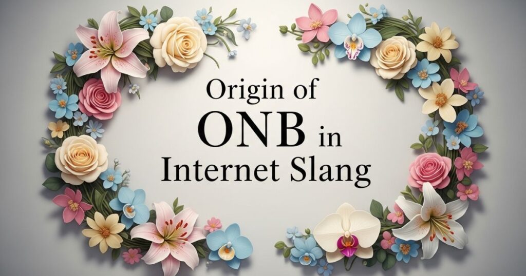 Origin of ONB in Internet Slang