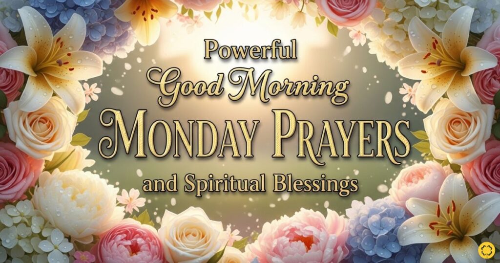 Powerful Good Morning Monday Prayers and Spiritual Blessings