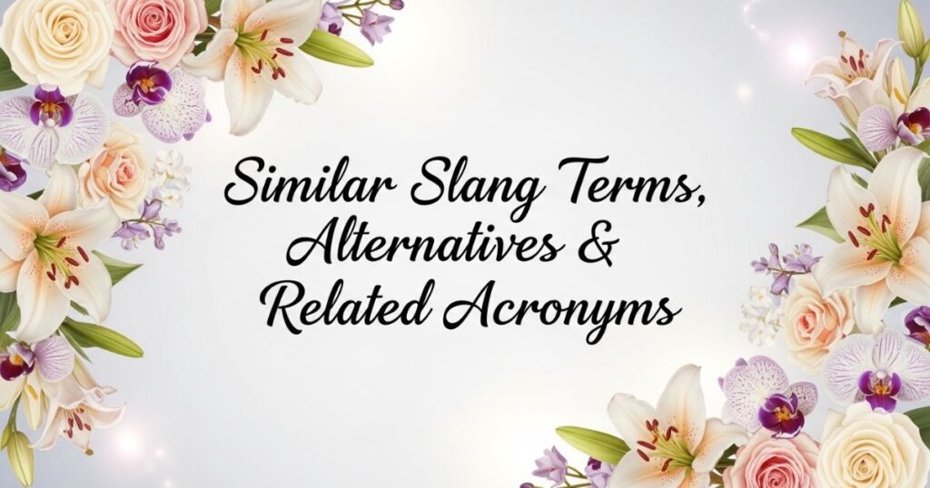 Similar Slang Terms, Alternatives & Related Acronyms