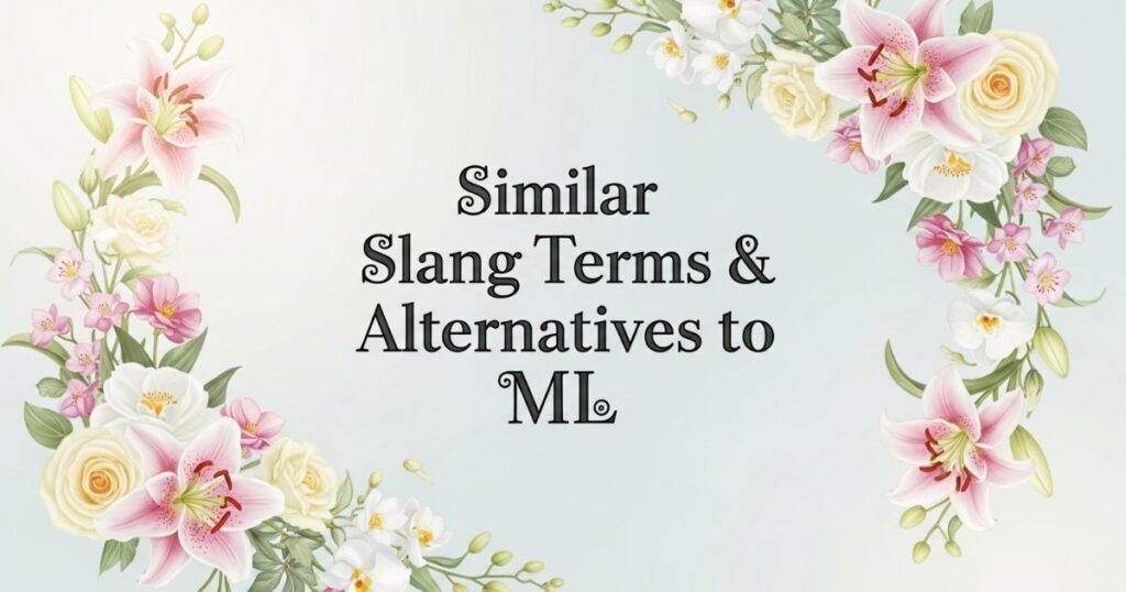 Similar Slang Terms & Alternatives to ML