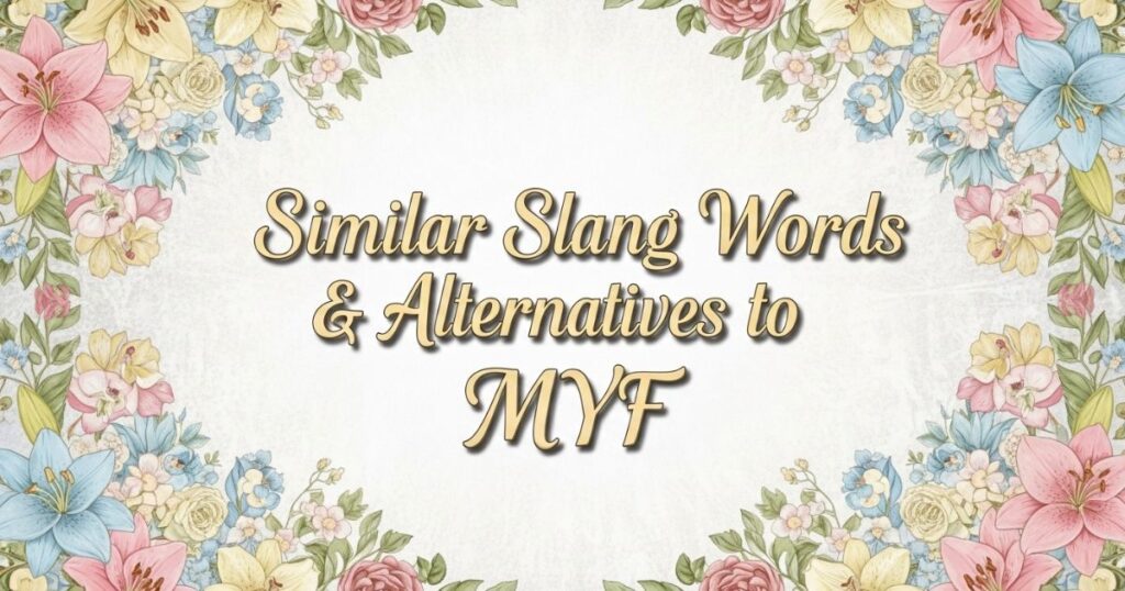 Similar Slang Words & Alternatives to MYF