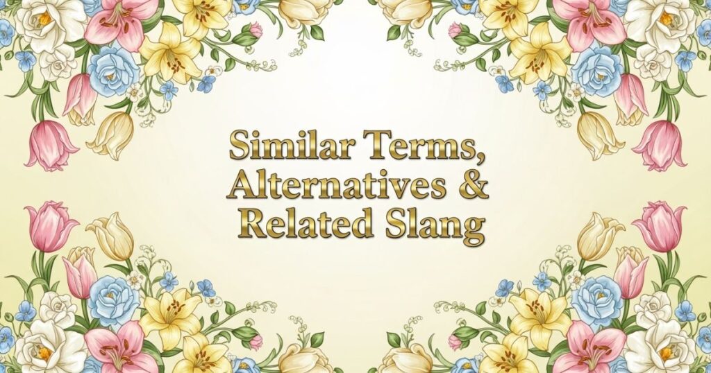Similar Terms, Alternatives & Related Slang