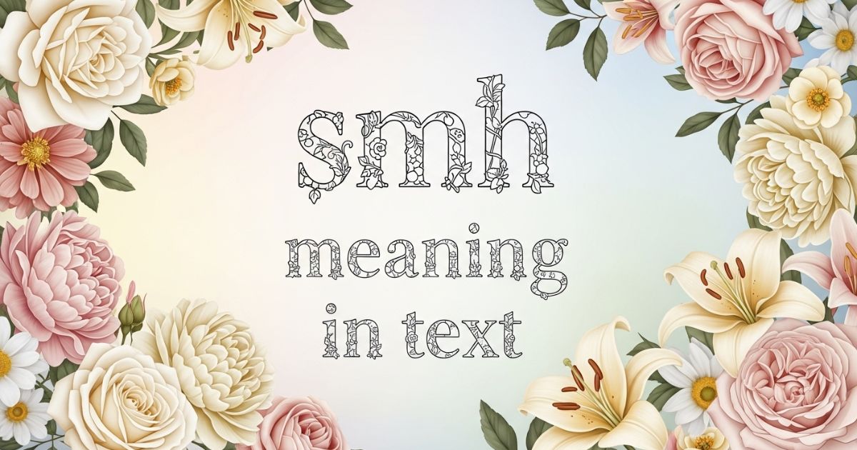 smh meaning in text