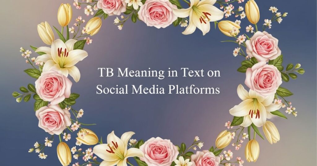 TB Meaning in Text on Social Media Platforms