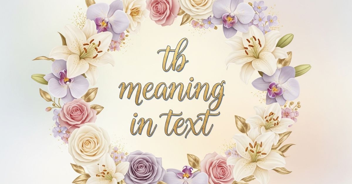 tb meaning in text