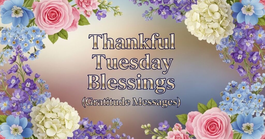 Thankful Tuesday Blessings (Gratitude Messages)