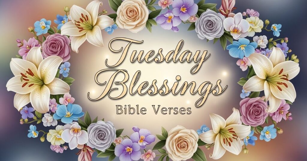 Tuesday Blessings Bible Verses