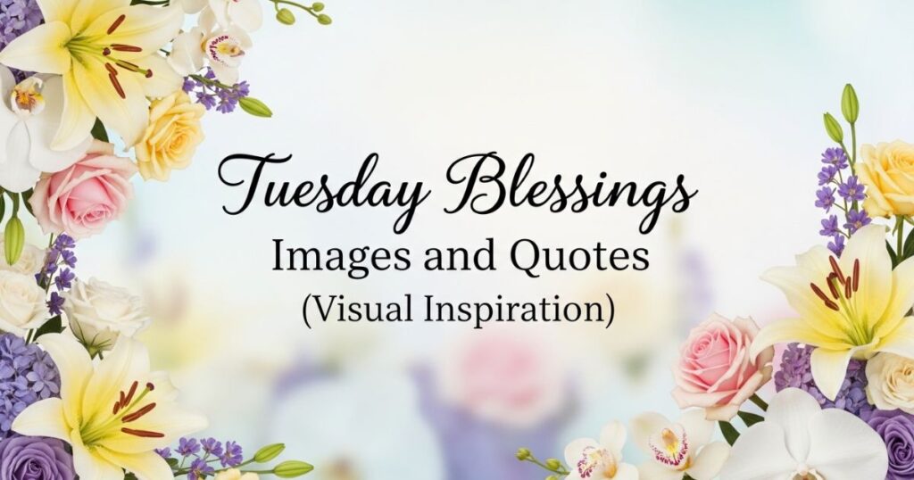 Tuesday Blessings Images and Quotes (Visual Inspiration)