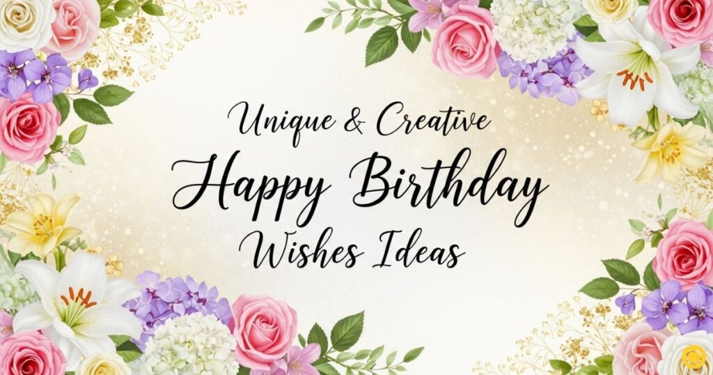 Unique & Creative Happy Birthday Wishes Ideas