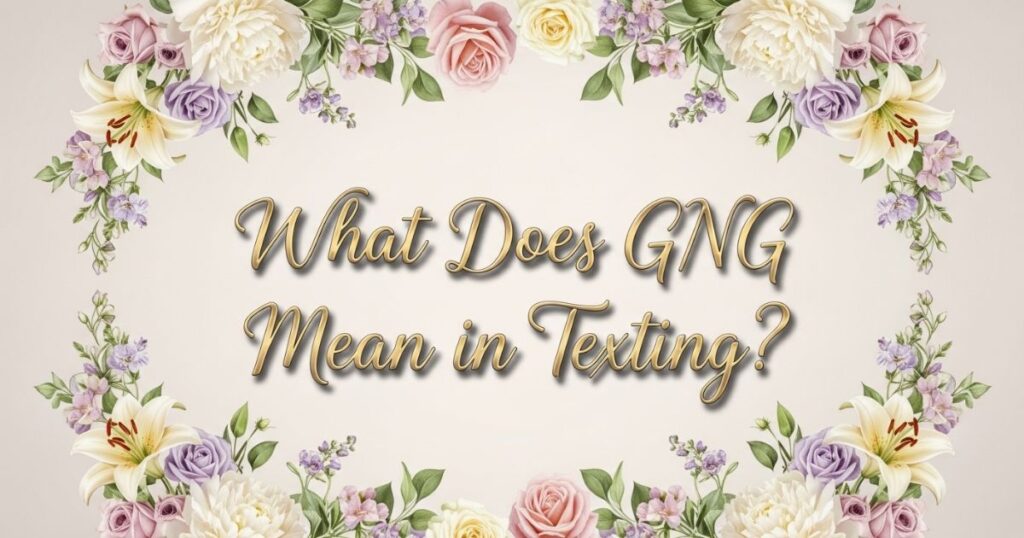 What Does GNG Mean in Texting?