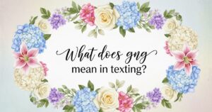 what does gng mean in texting