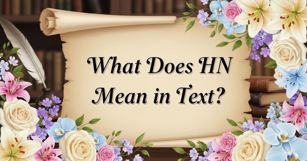 What Does HN Mean in Text?
