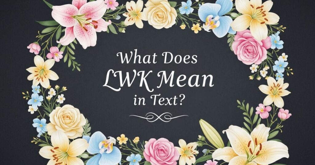 What Does LWK Mean in Text?