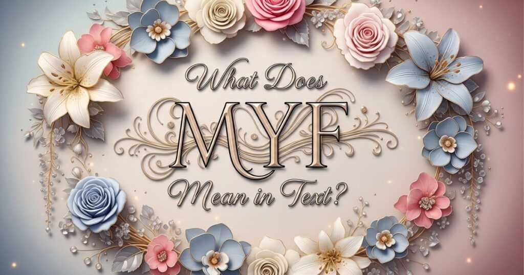 What Does MYF Mean in Text?