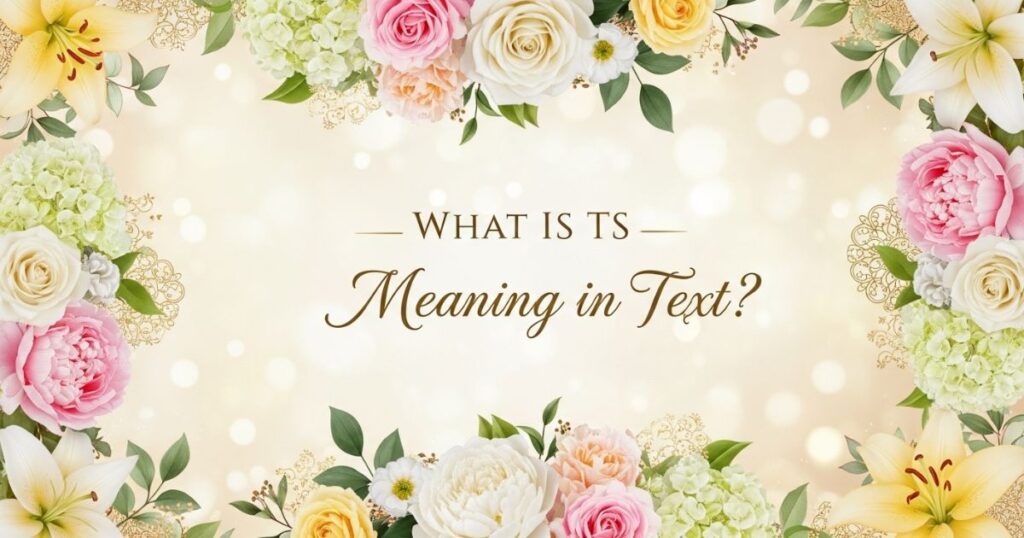 What Is TS Meaning in Text?