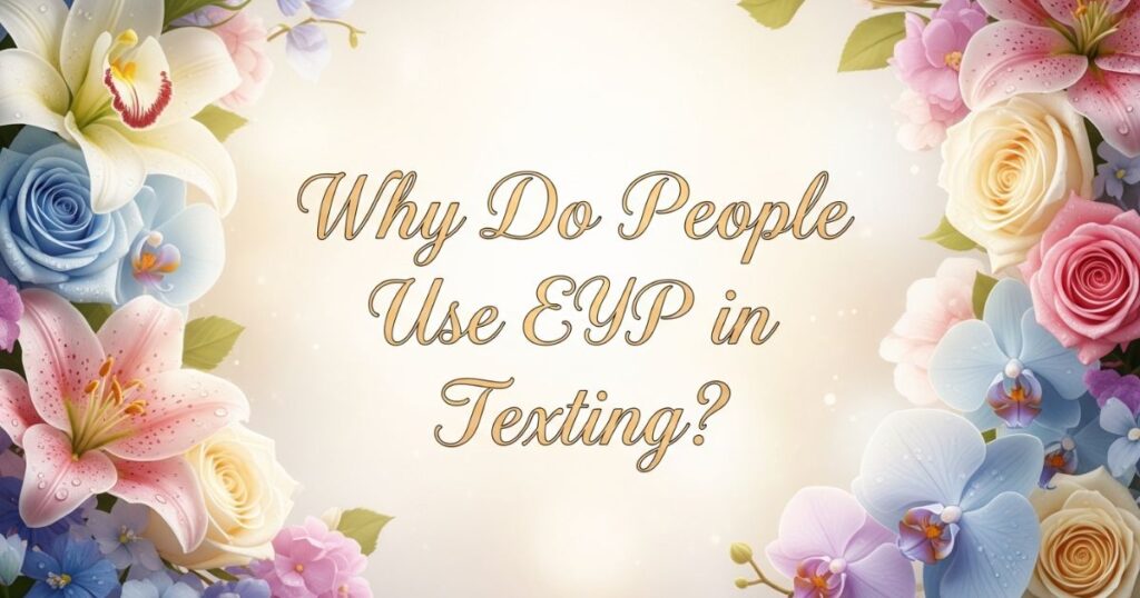 Why Do People Use EYP in Texting?