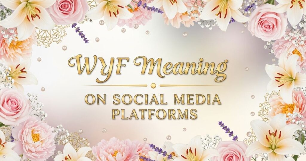 WYF Meaning on Social Media Platforms