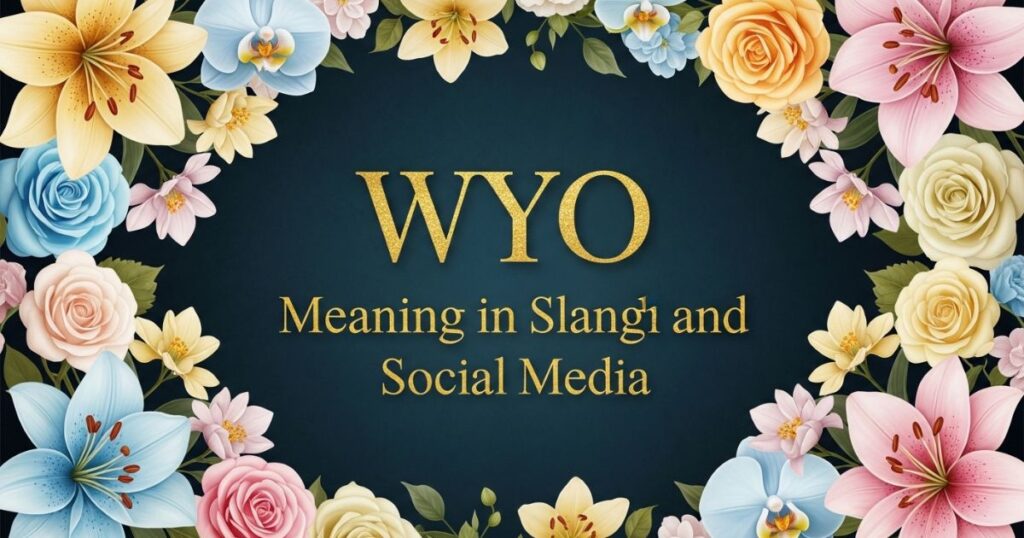 WYO Meaning in Slang and Social Media