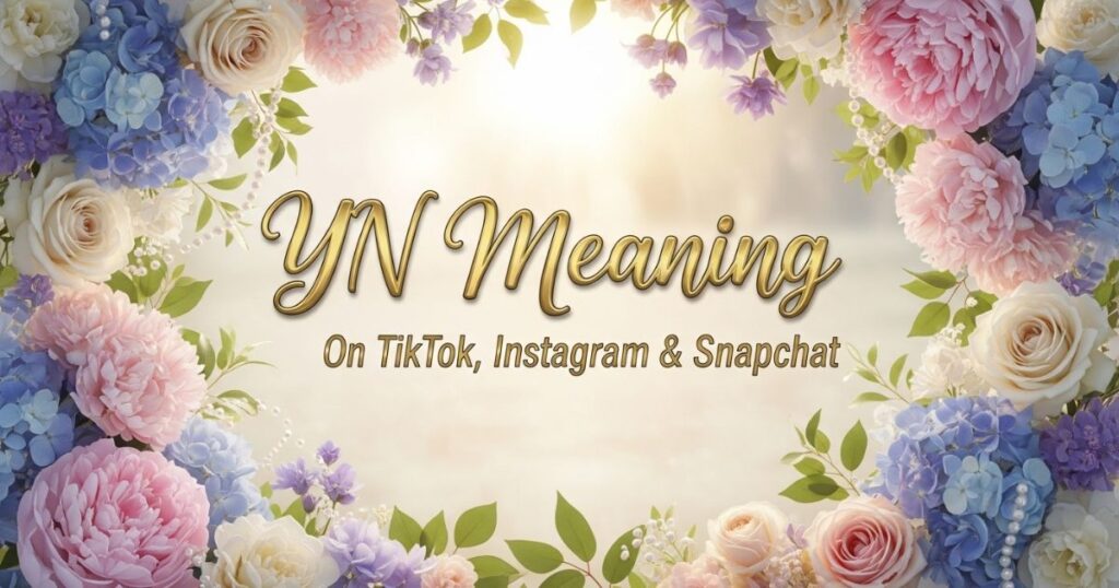 YN Meaning on TikTok, Instagram & Snapchat