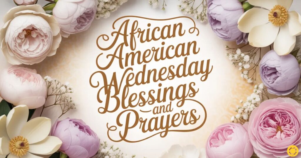 African American Wednesday Blessings and Prayers
