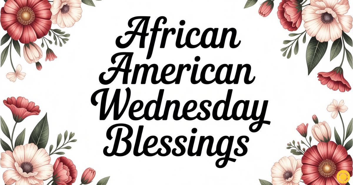 african american wednesday blessings