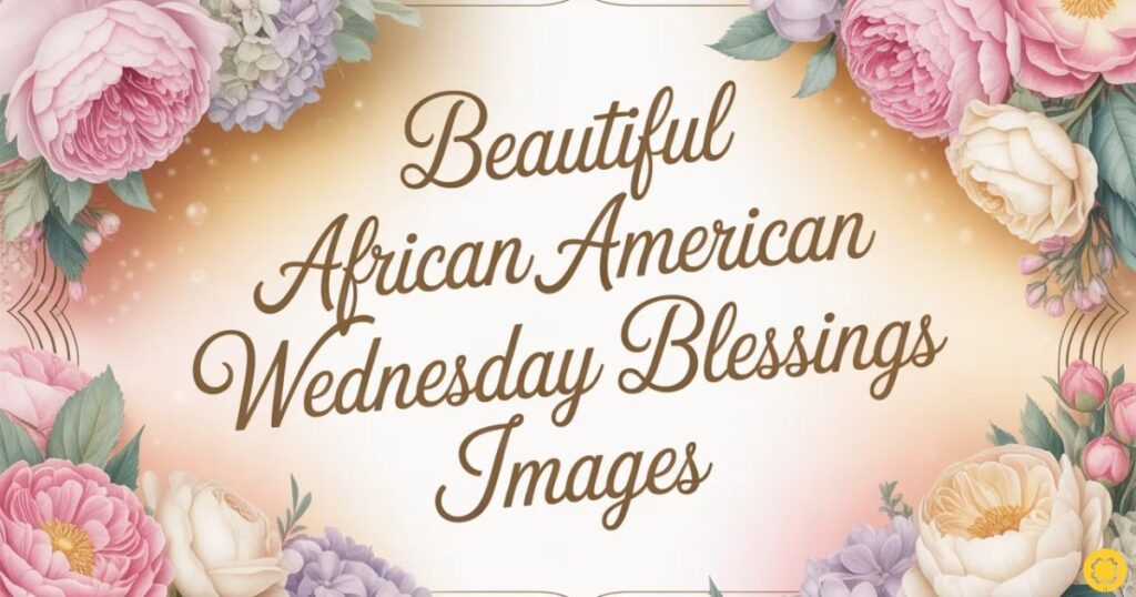 Beautiful African American Wednesday Blessings Images