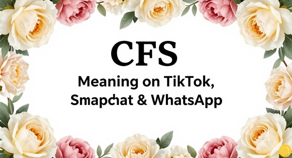 CFS Meaning on TikTok, Snapchat & WhatsApp