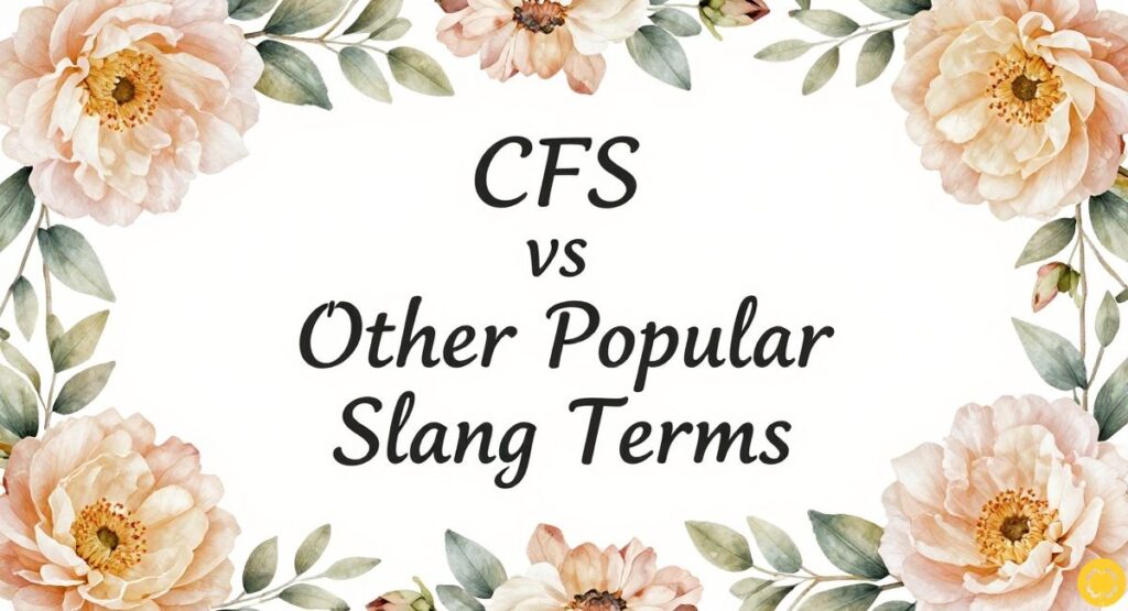 CFS vs Other Popular Slang Terms