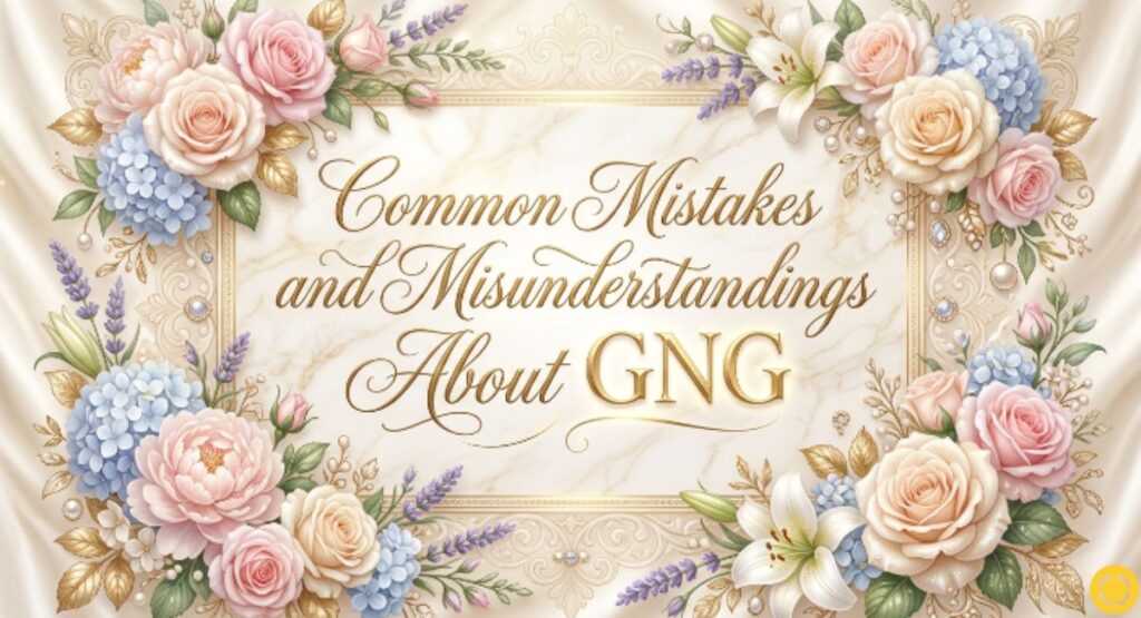 Common Mistakes and Misunderstandings About GNG