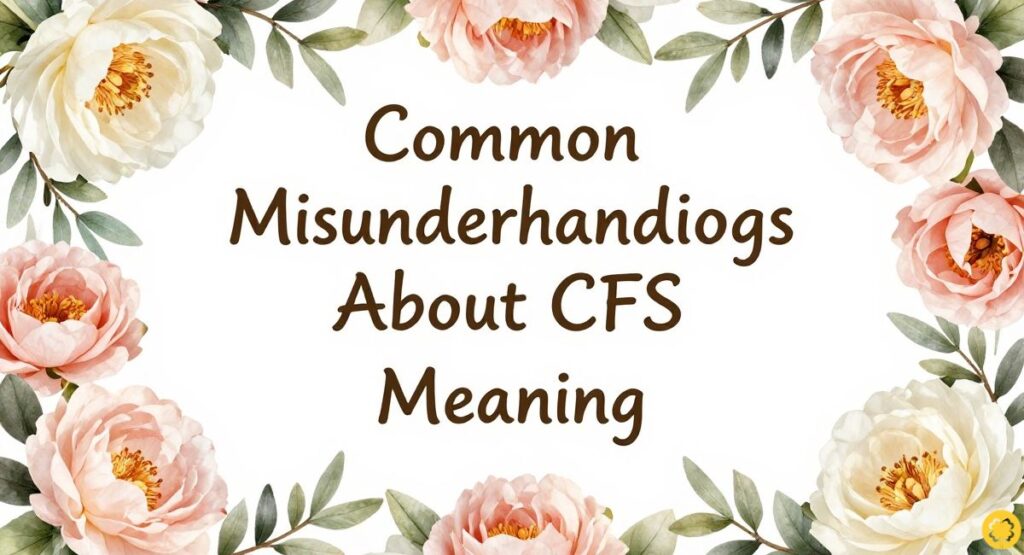 Common Misunderstandings About CFS Meaning
