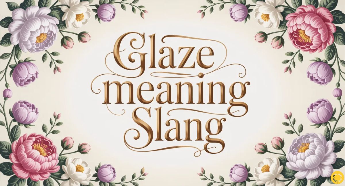 glaze meaning slang