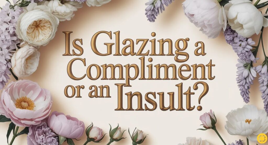 Is Glazing a Compliment or an Insult?