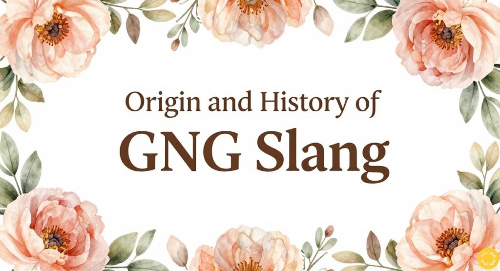 Origin and History of GNG Slang
