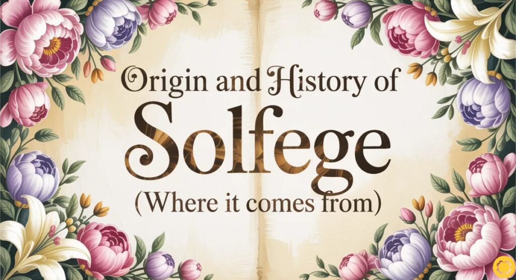 Origin and History of Solfege (Where It Comes From)