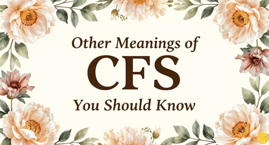 Other Meanings of CFS You Should Know