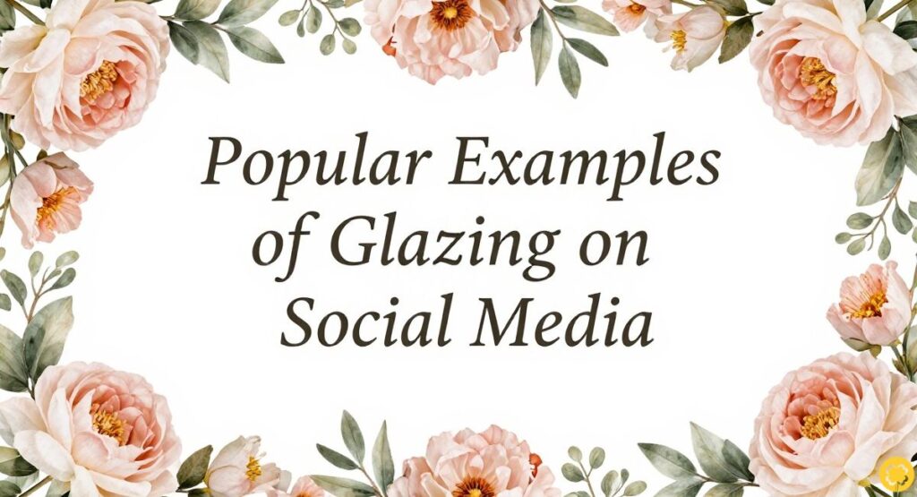 Popular Examples of Glazing on Social Media