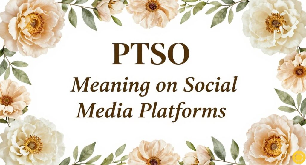 PTSO Meaning on Social Media Platforms