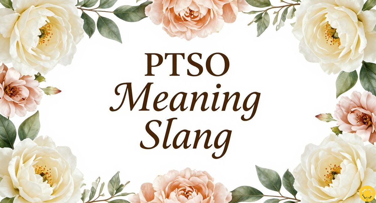 PTSO Meaning Slang