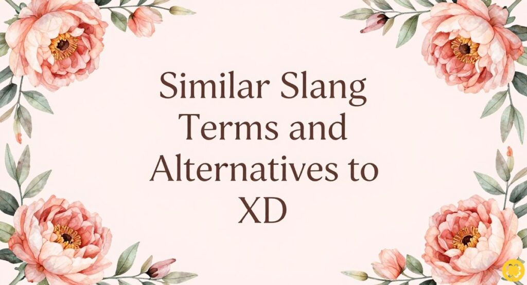 Similar Slang Terms and Alternatives to XD