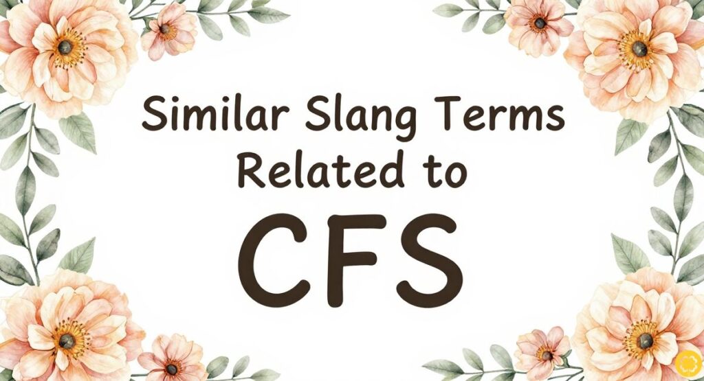 Similar Slang Terms Related to CFS