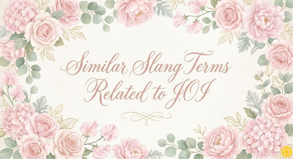 Similar Slang Terms Related to JOI