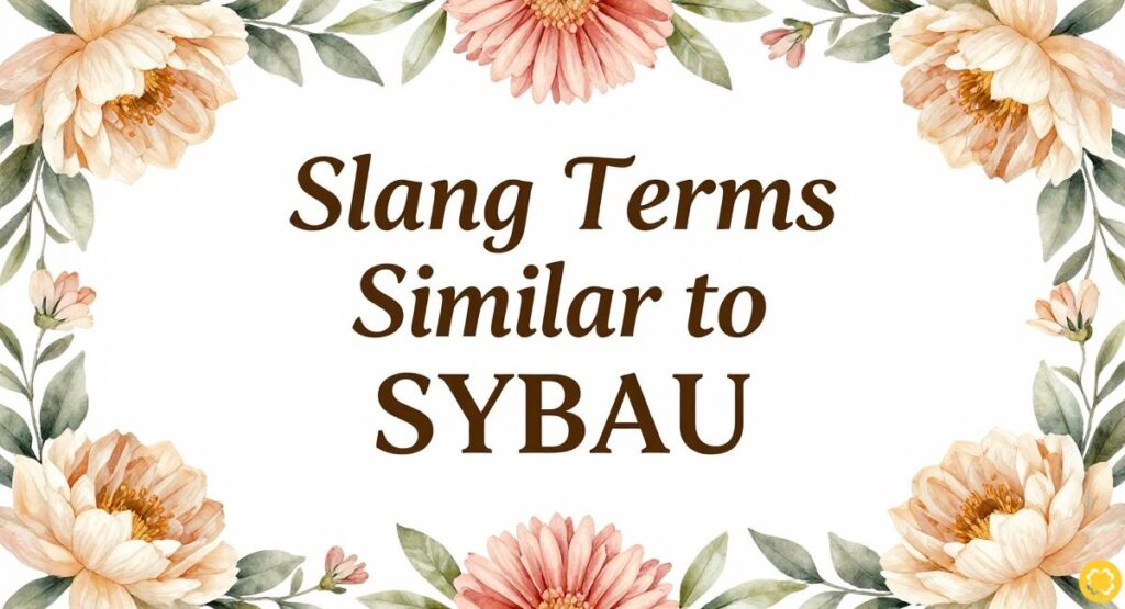 Slang Terms Similar to SYBAU