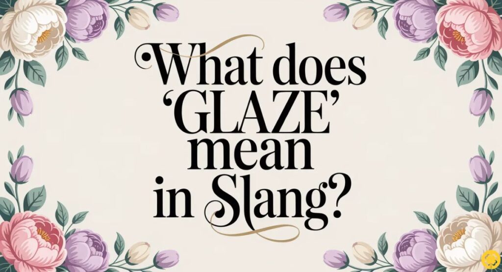 What Does “Glaze” Mean in Slang?