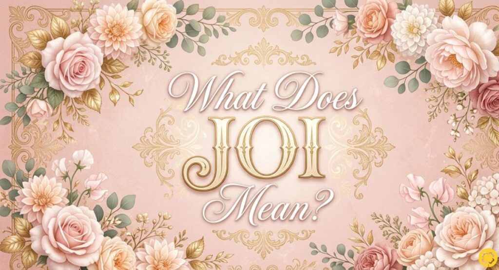 What Does JOI Mean?