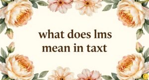 what does lms mean in text
